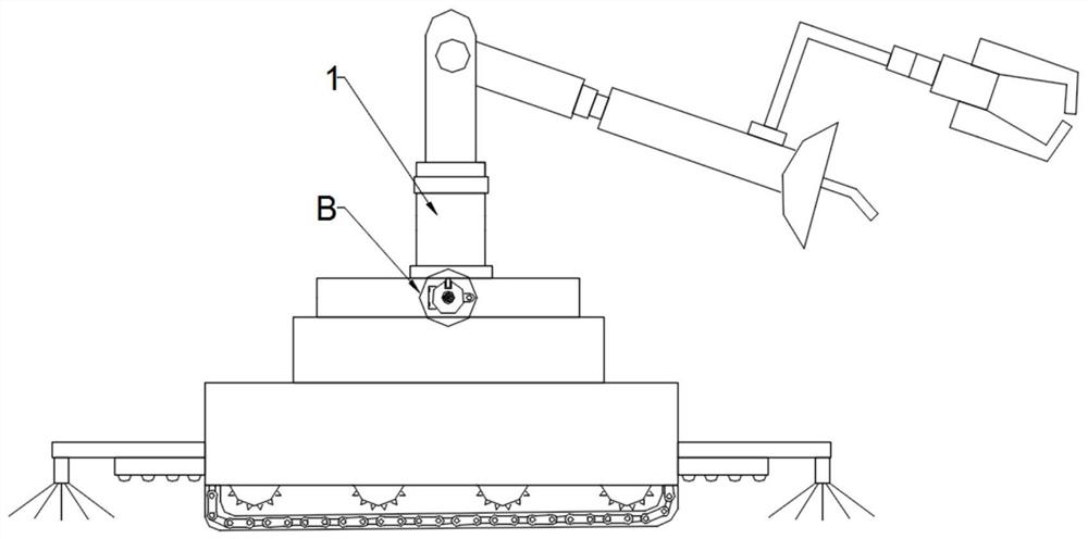 9-axis linkage welding robot with C-shaped cantilever structure