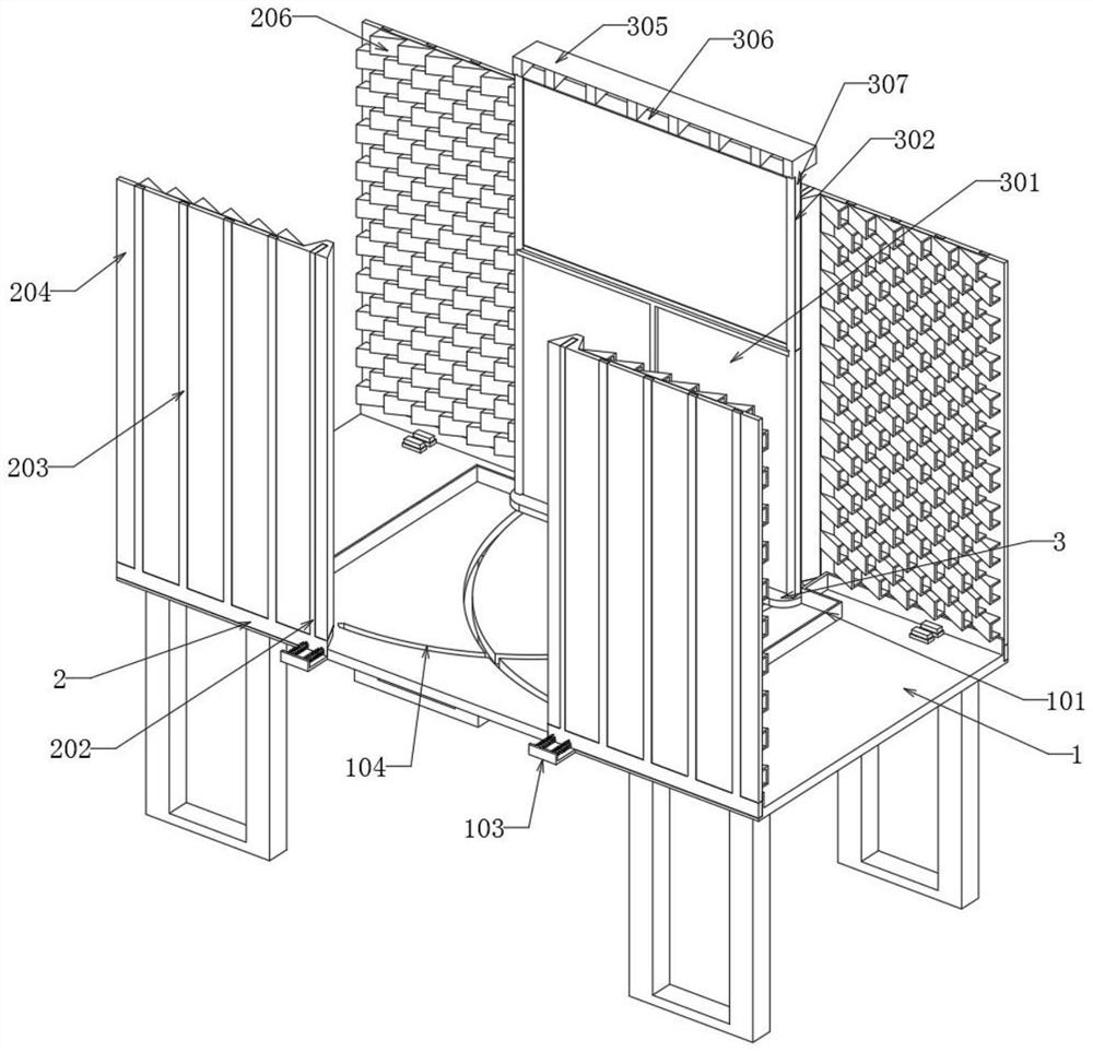 Building cost auxiliary device based on engineering construction