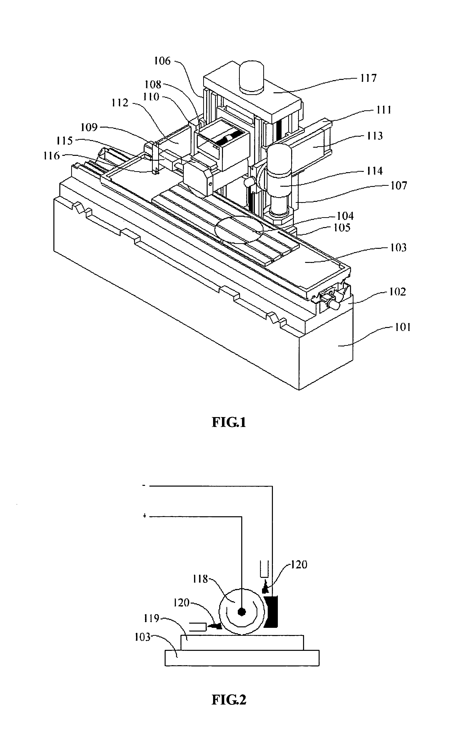 Multi-carriage dual-spindle symmetrical grinding processing center