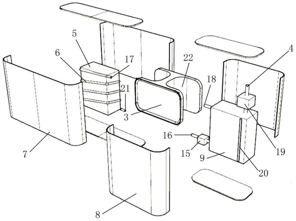 Ultrahigh solid-state energy storage household heat management system