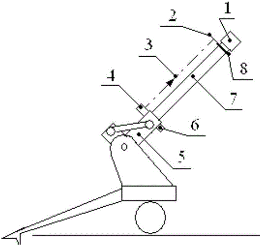 Muzzle angle vibration response test method and system