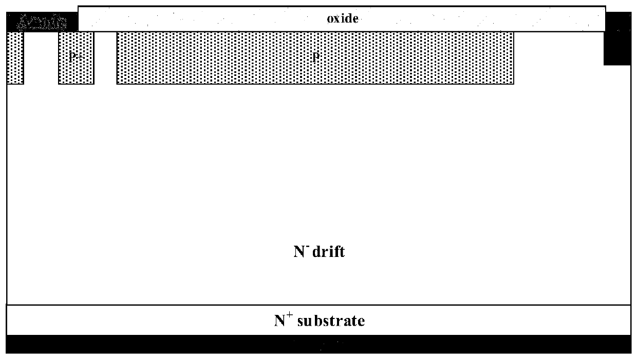 Silicon carbide power device terminal structure and manufacturing method thereof