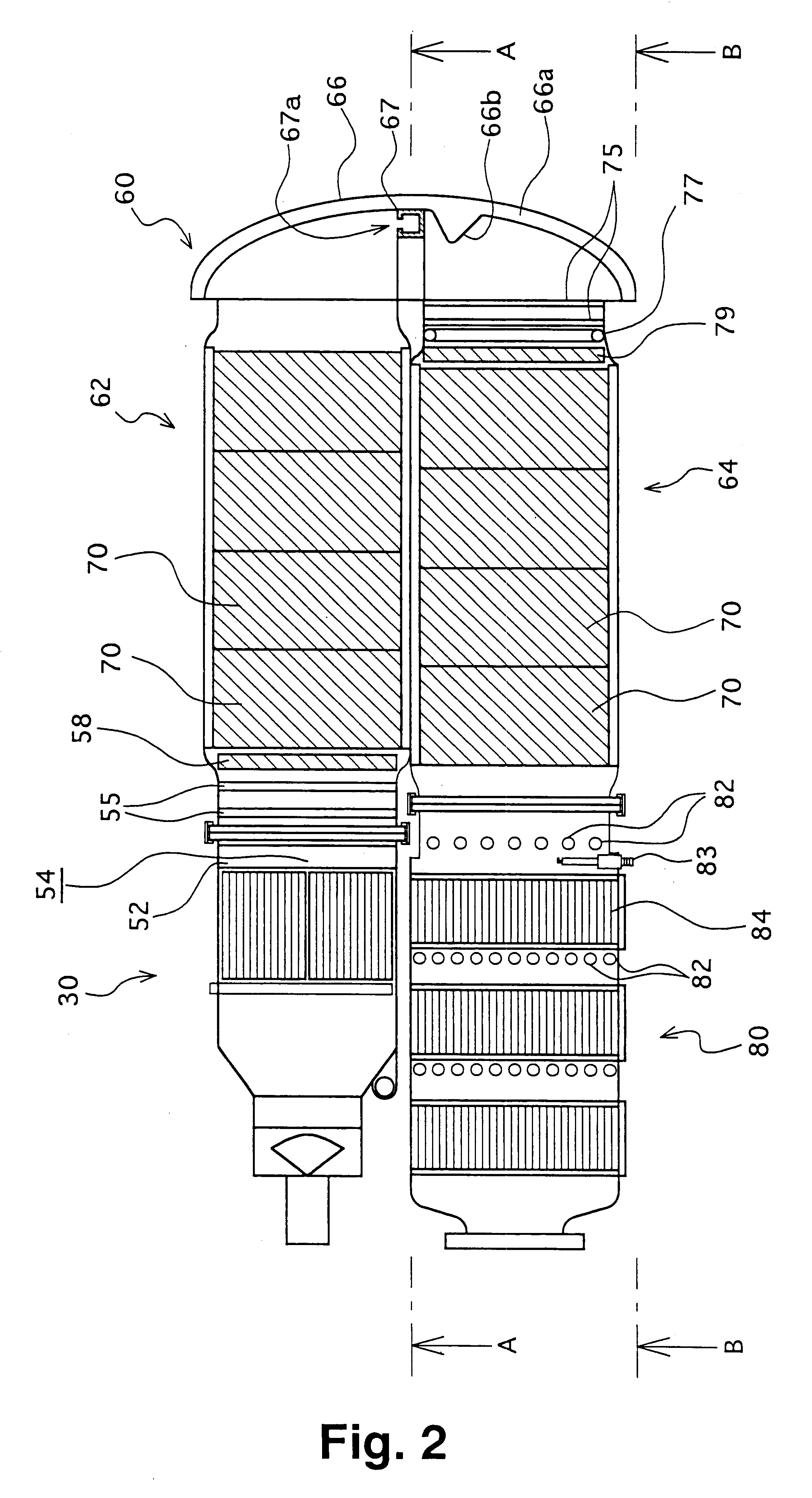 Fuel reformer for mounting on a vehicle