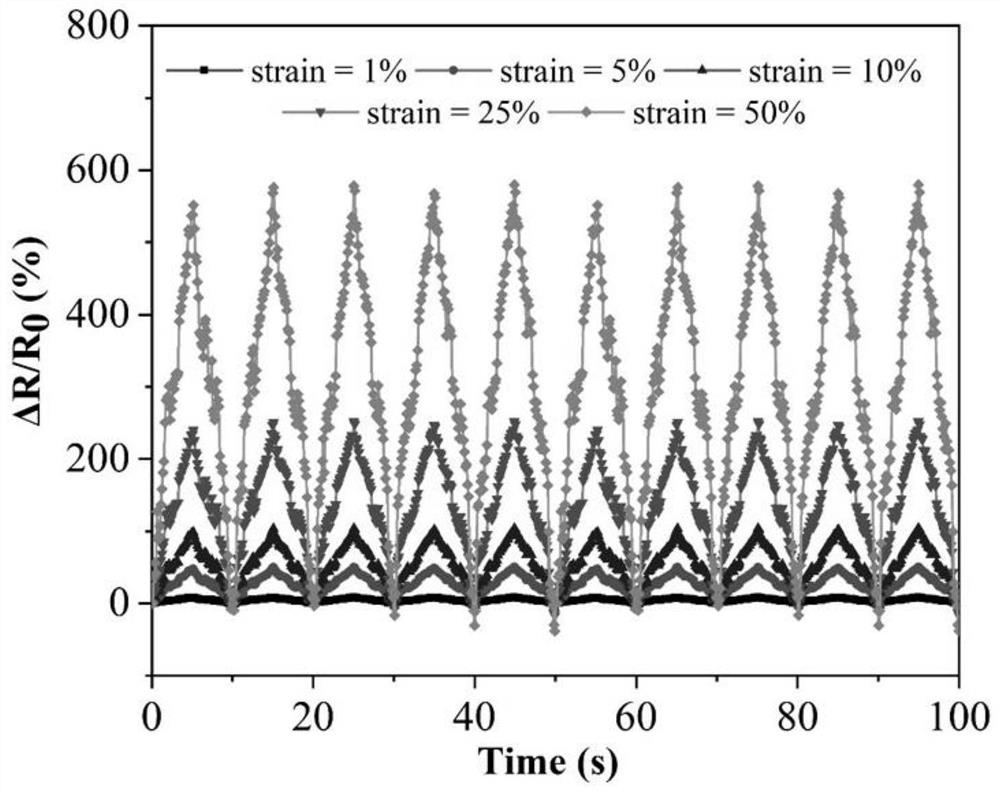 A spider web-shaped flexible strain sensor capable of identifying strain direction and its preparation method