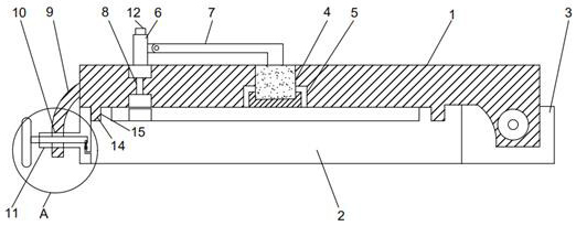 A spliced ​​explosion-proof door assembly