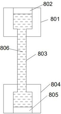 A spliced ​​explosion-proof door assembly