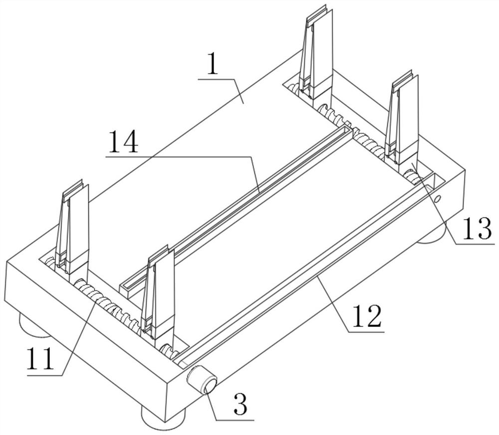 Surface treatment device and method for machining surface scratches on metal mask frame