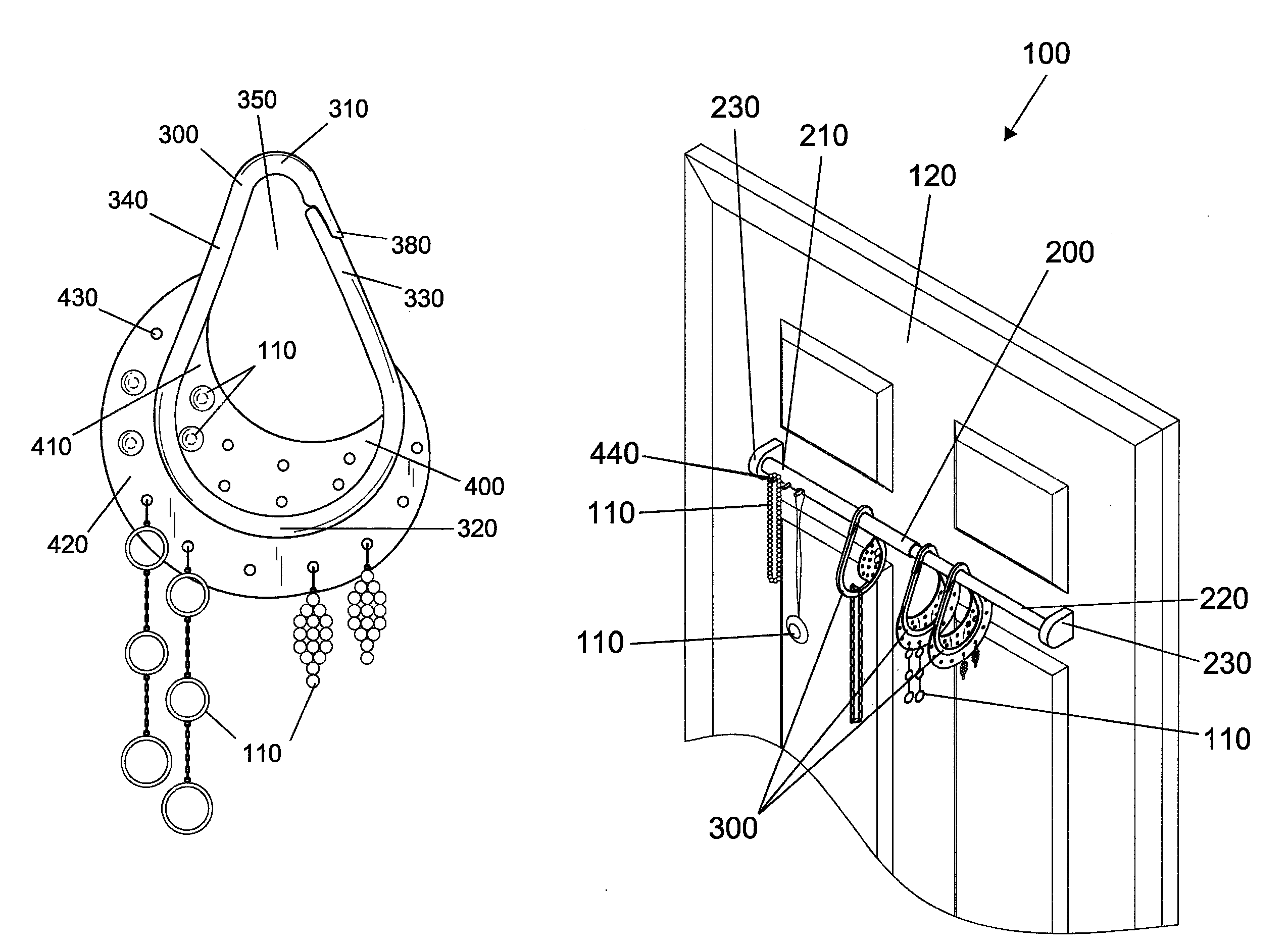 Jewelry storage and organization system