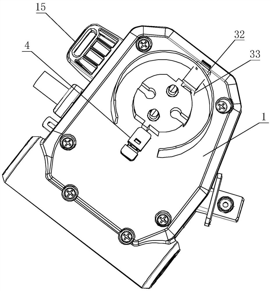 A rechargeable built-in battery lawn mower