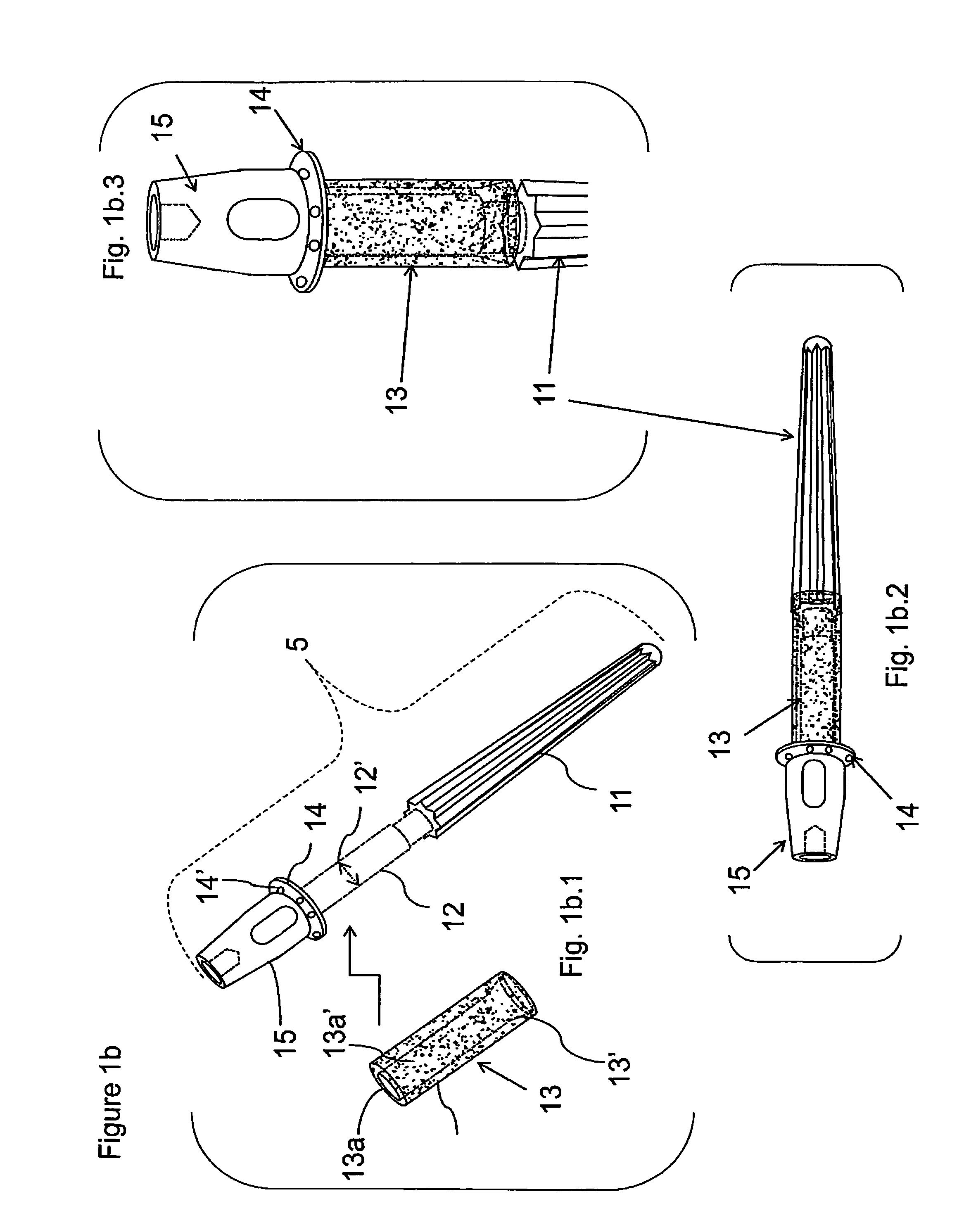 Percutaneous implant for limb salvage