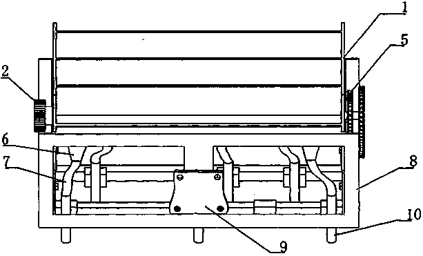 Small oilseed rape seeding machine