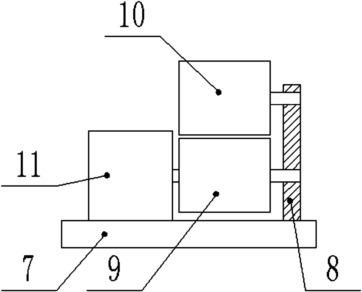 Environment-friendly polybag heat packaging device and method