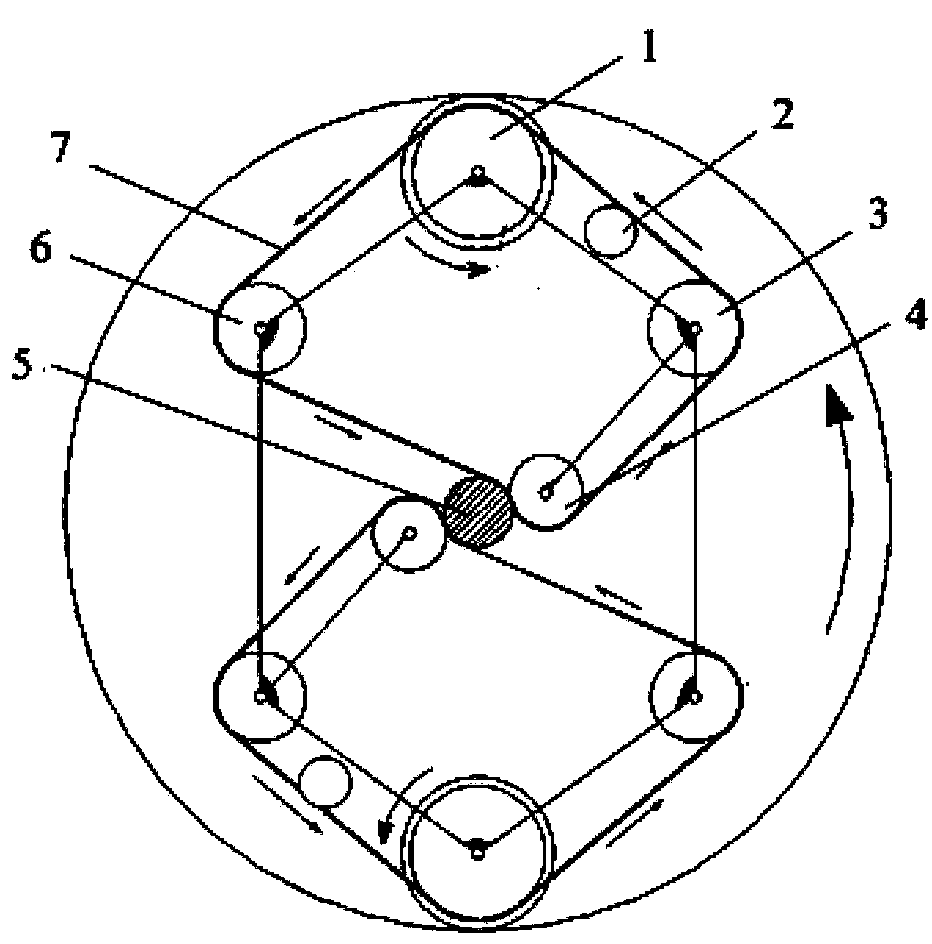 Abrasive belt wire polisher