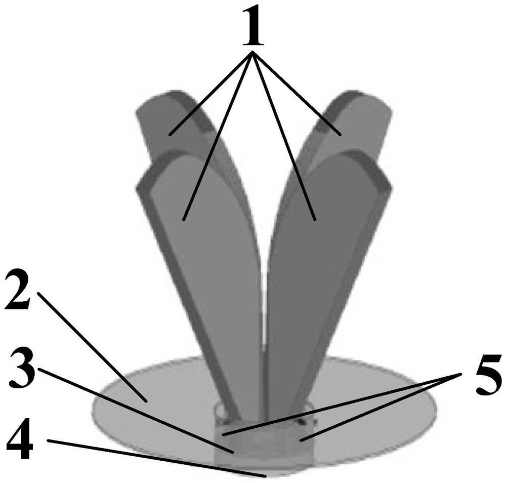 Resistance-loaded ultra-wideband dual-polarized four-ridged horn antenna