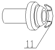 Low temperature resisting rubber pipe assembly