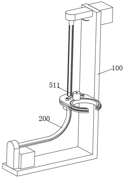 Emergency bandaging supporting equipment for emergency nursing