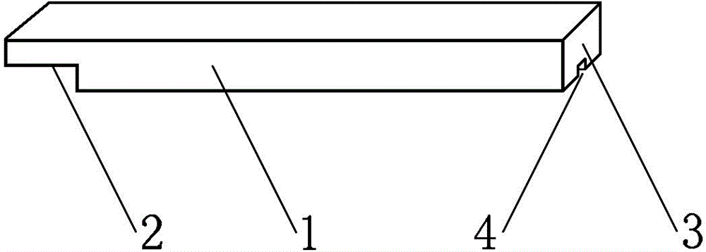 The upper beam of the combined bee movable hive frame