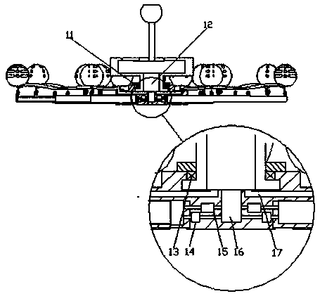 A self-propelled deep water oxygen supply machine