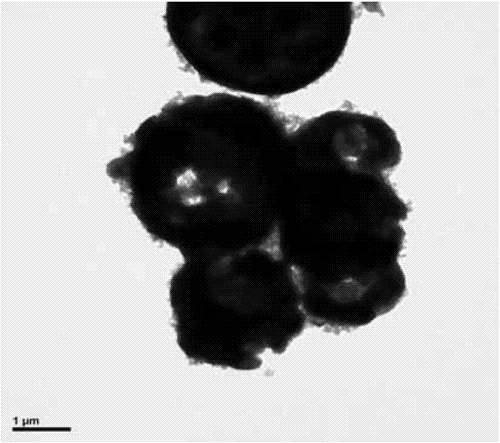 Porous hollow spherical lithium ion cell anode material of carbon-coating lithium vanadium phosphate and preparing method of anode material