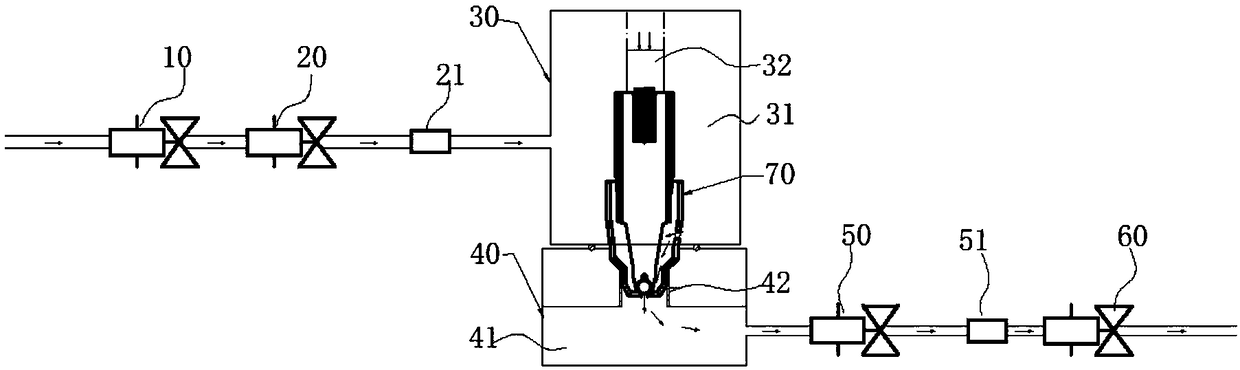 Air tightness detection device and method