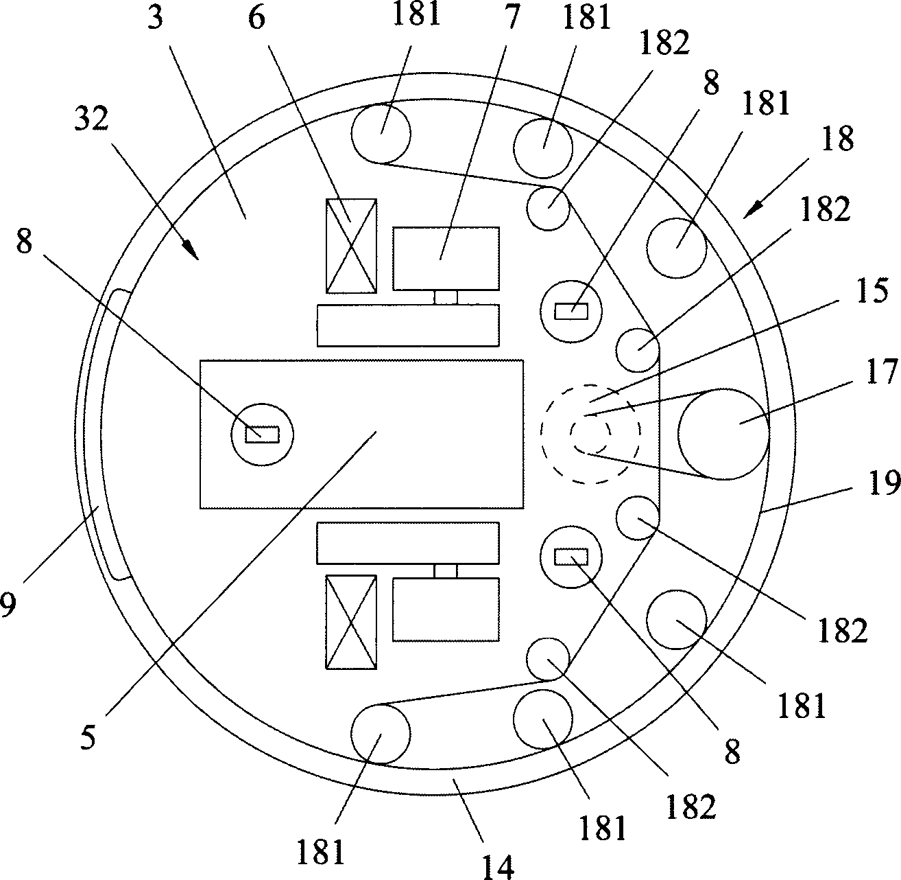 Robot for feeding pasture