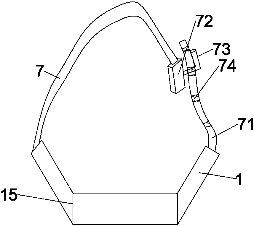 Pressure-resistant nursing device for affected part of patient in orthopedics department