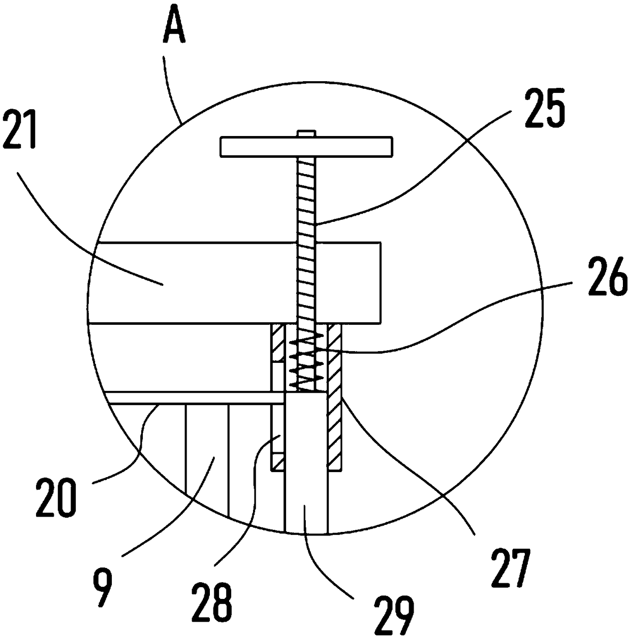 Coarse crushing device for Chinese herbal medicine processing