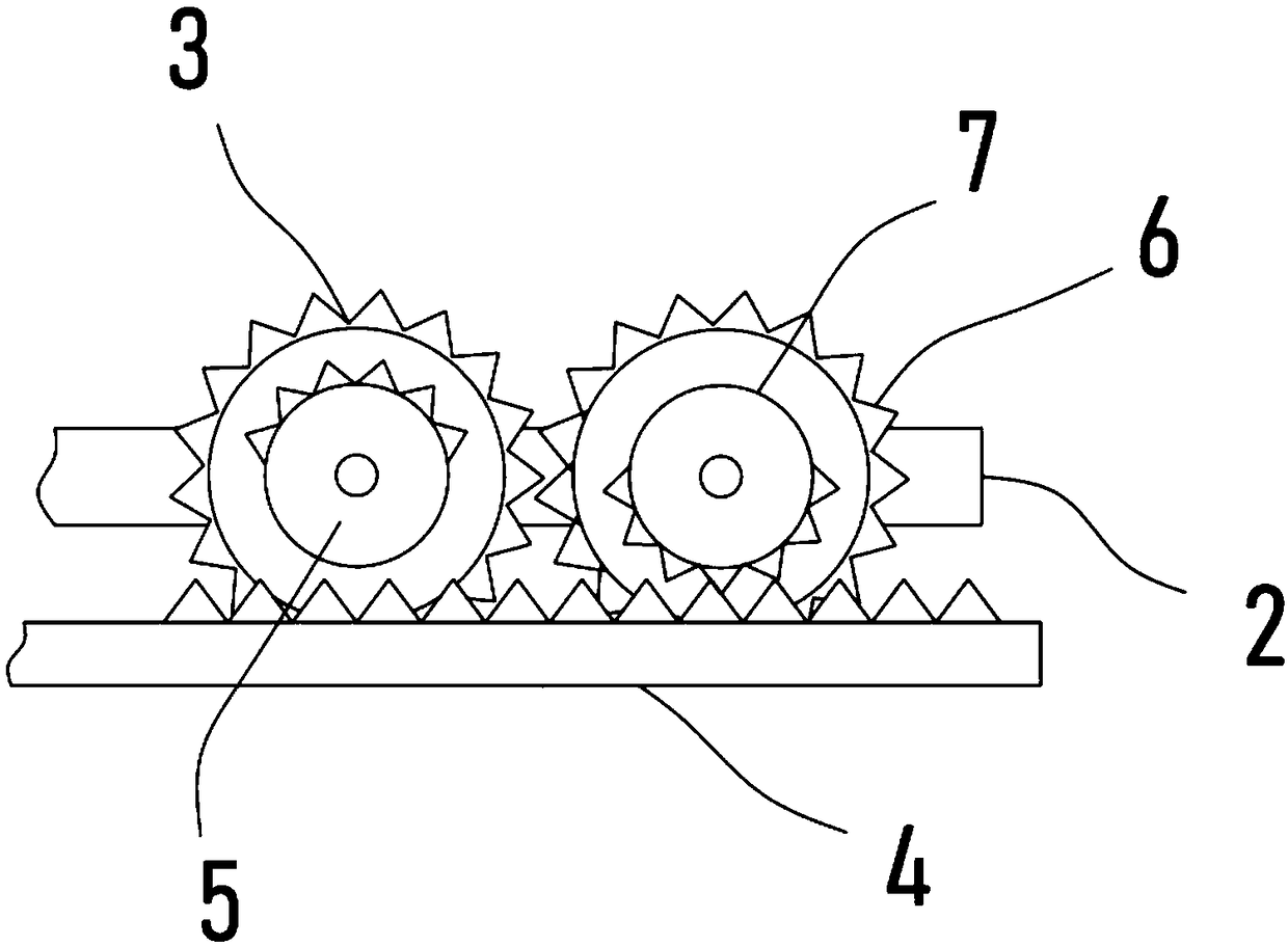 Coarse crushing device for Chinese herbal medicine processing