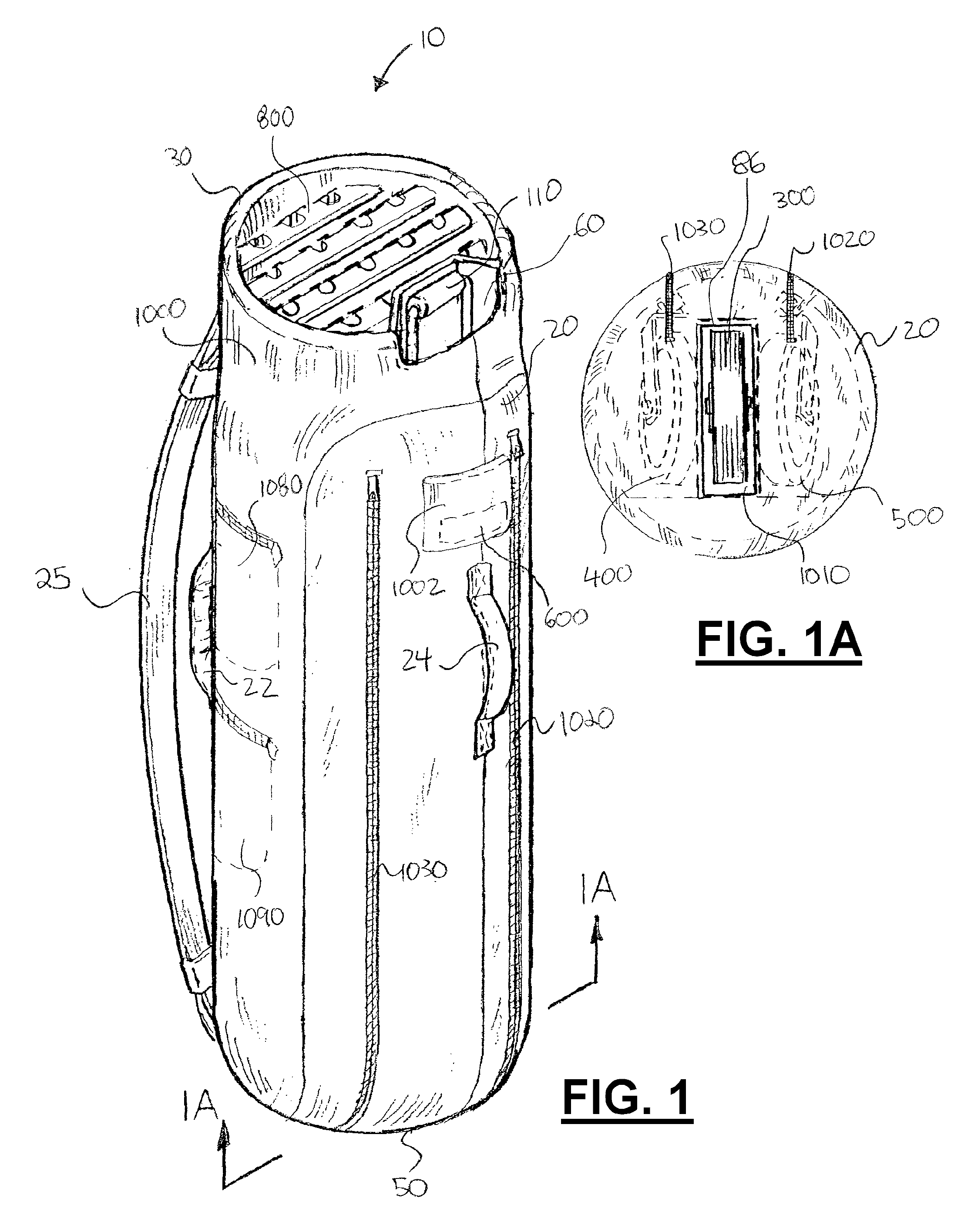 Sports bag with integral transportation system