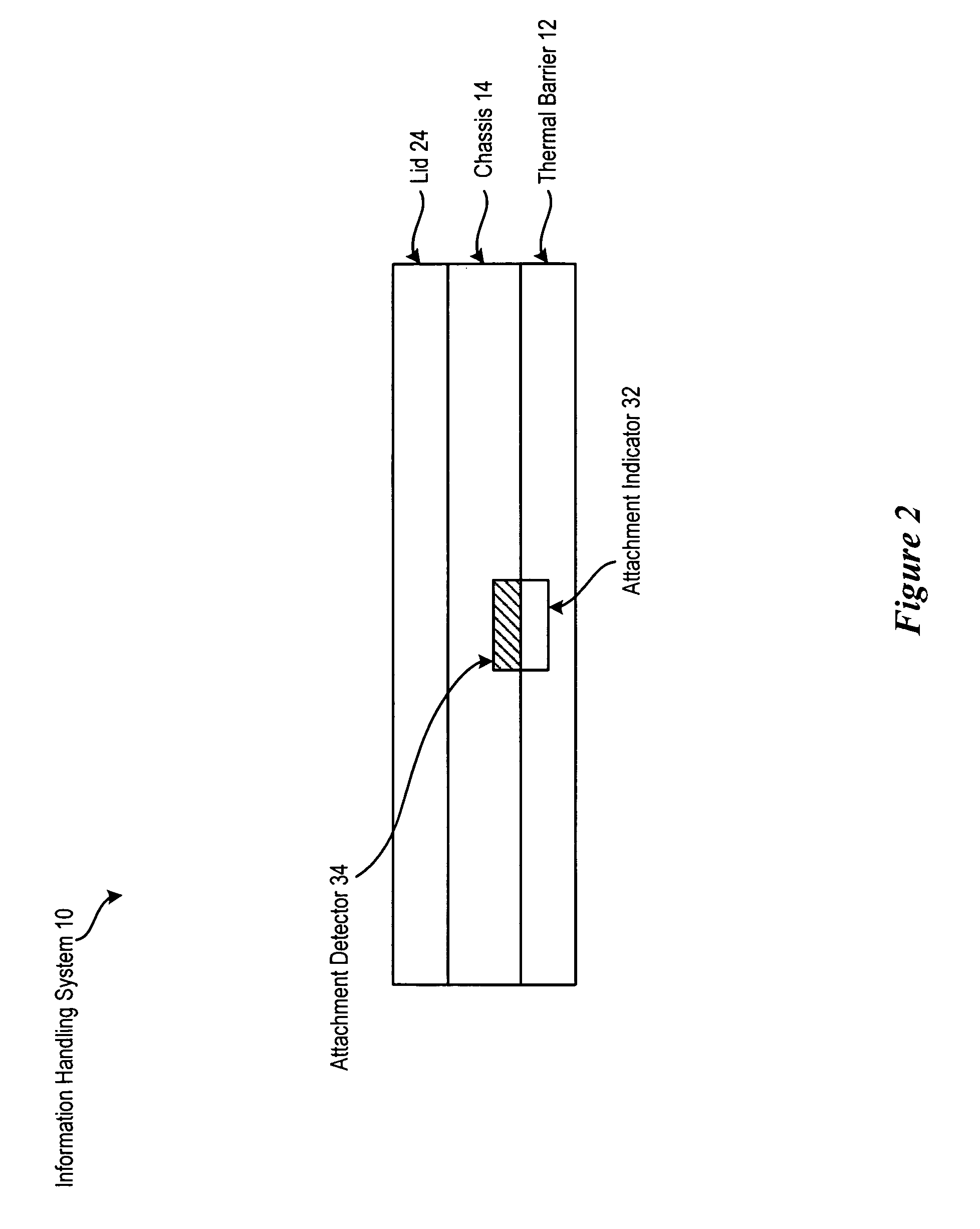 System and method for managing portable information handling system cooling