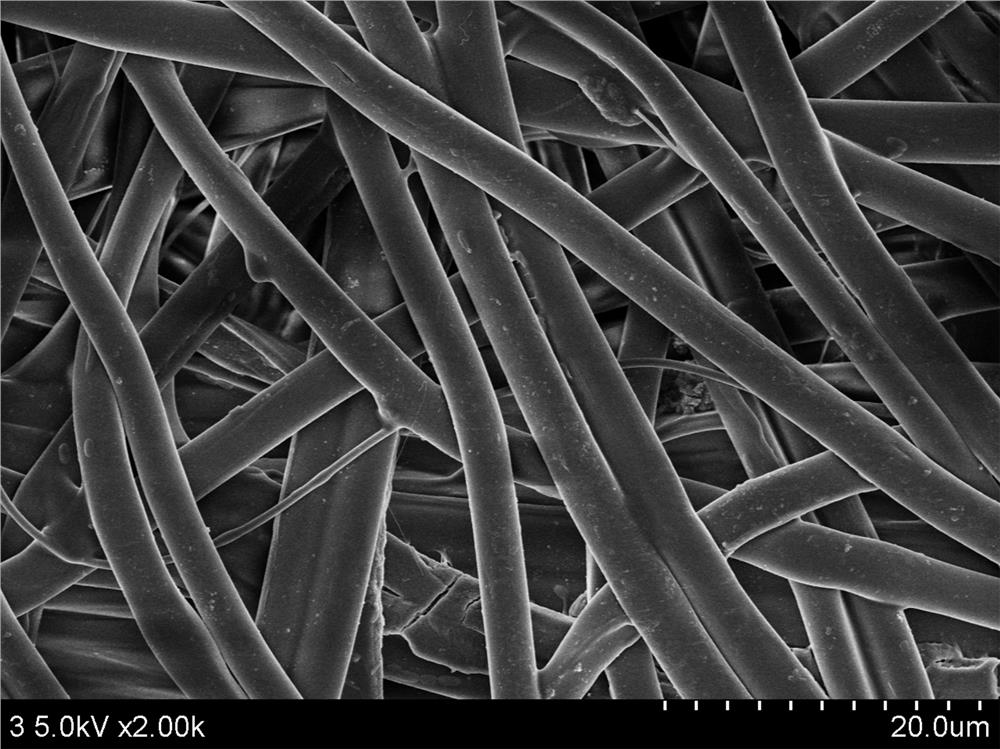 Sea-island polyphenylene sulfide superfine fiber paper-based battery diaphragm and preparation method thereof