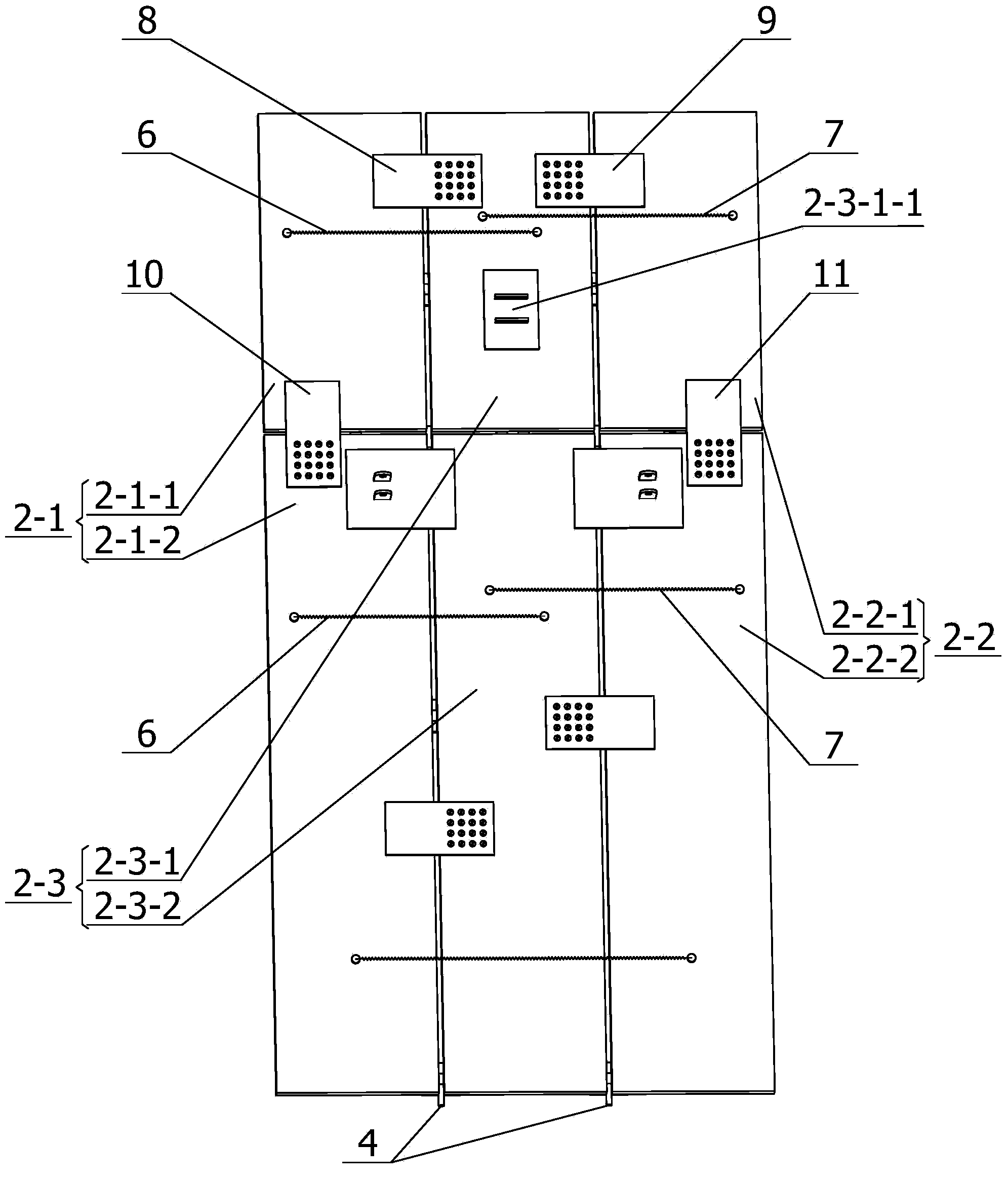 Automatic turning bed