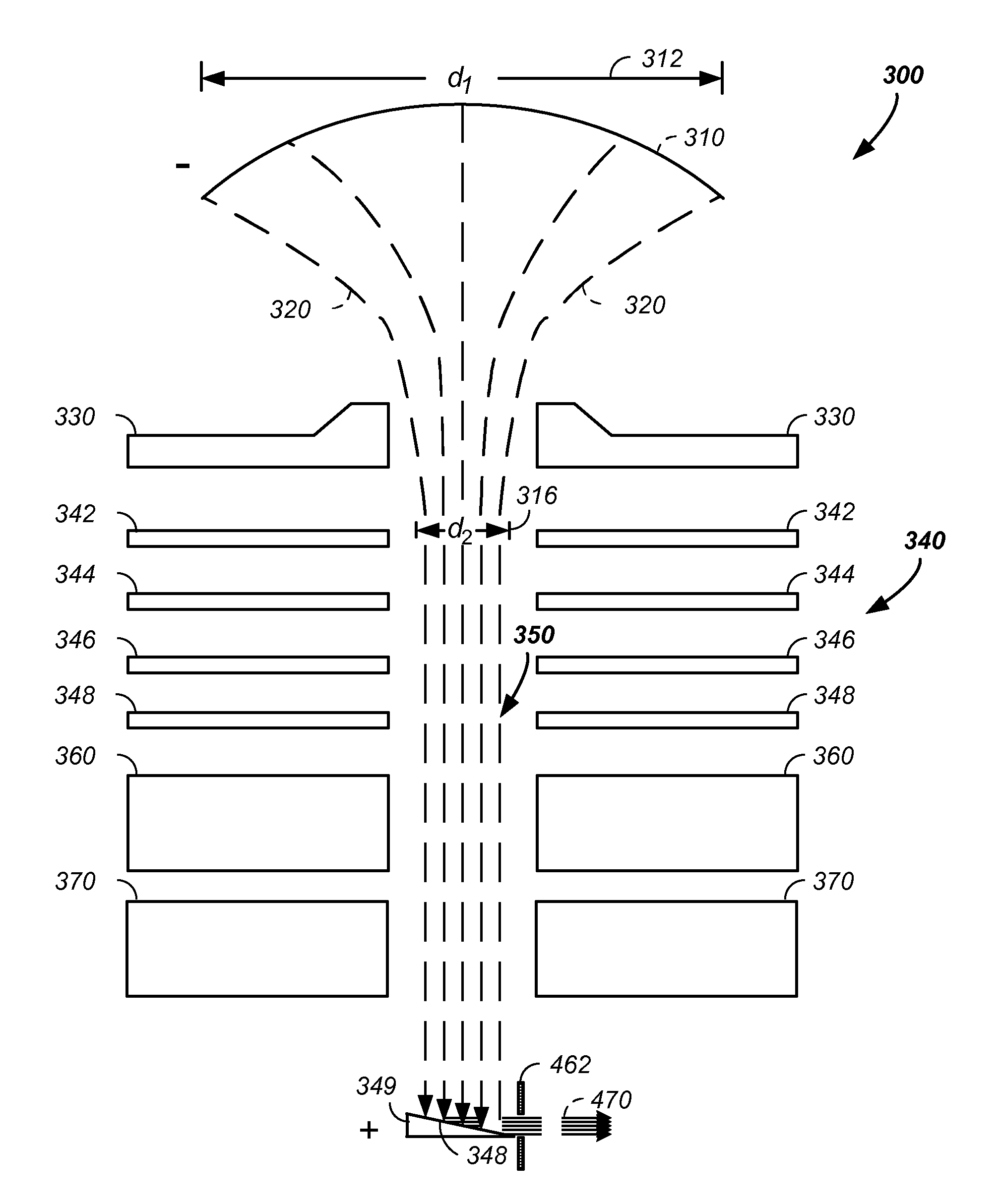 Elongated lifetime x-ray method and apparatus used in conjunction with a charged particle cancer therapy system
