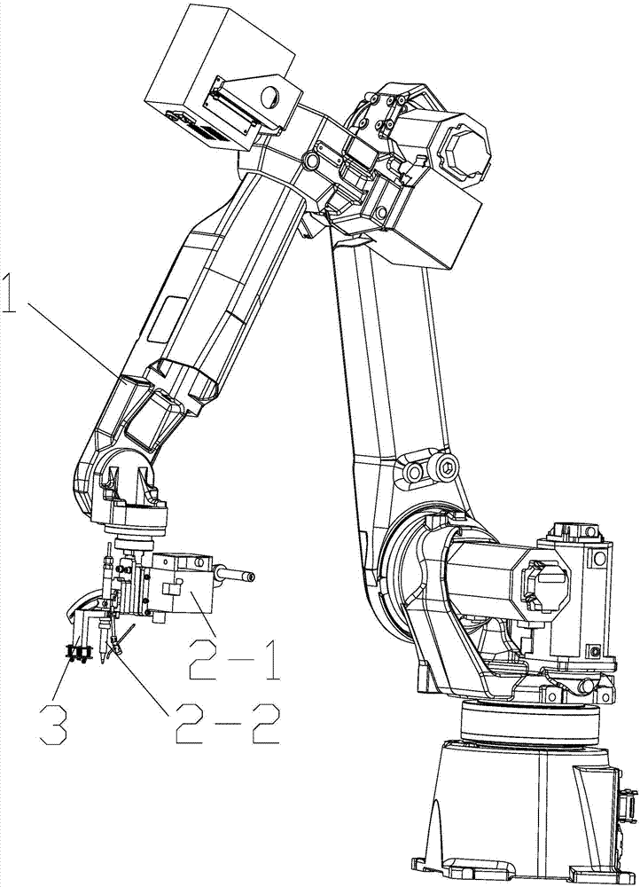 Weld seam tracking device