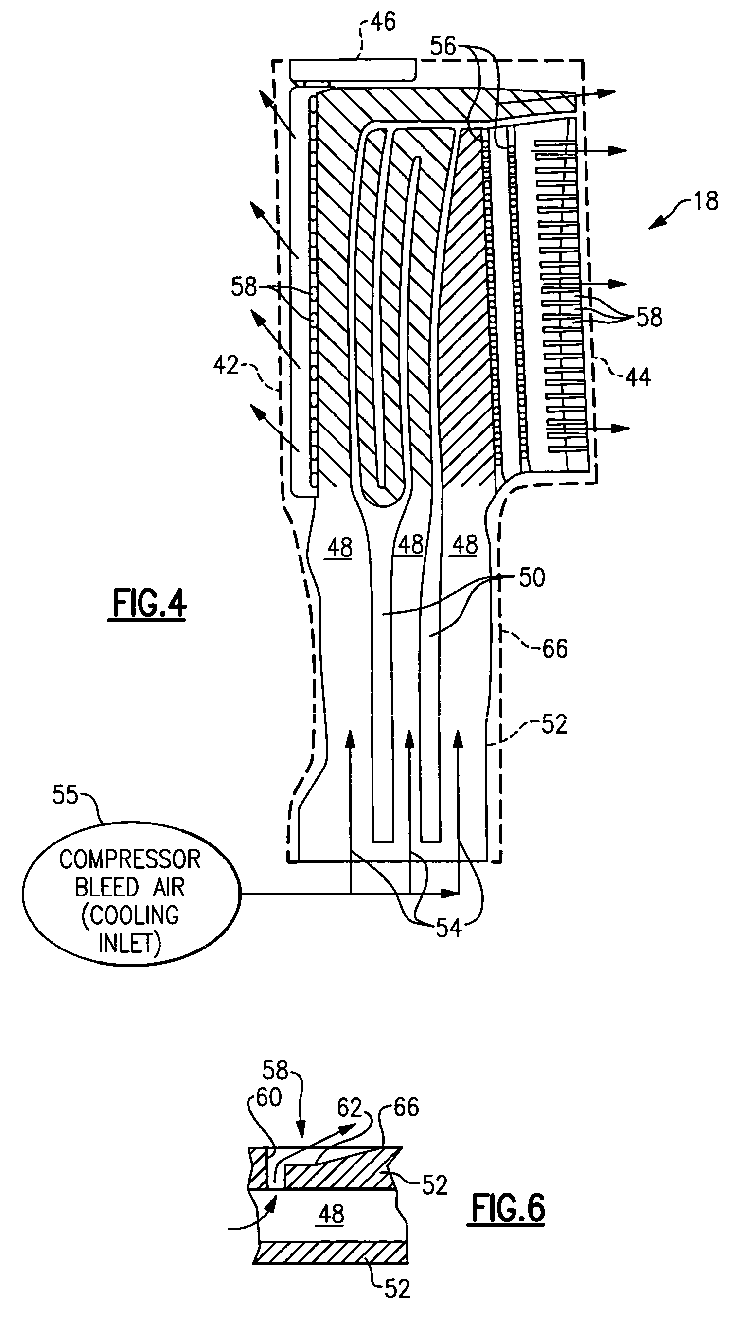 External datum system and film hole positioning using core locating holes