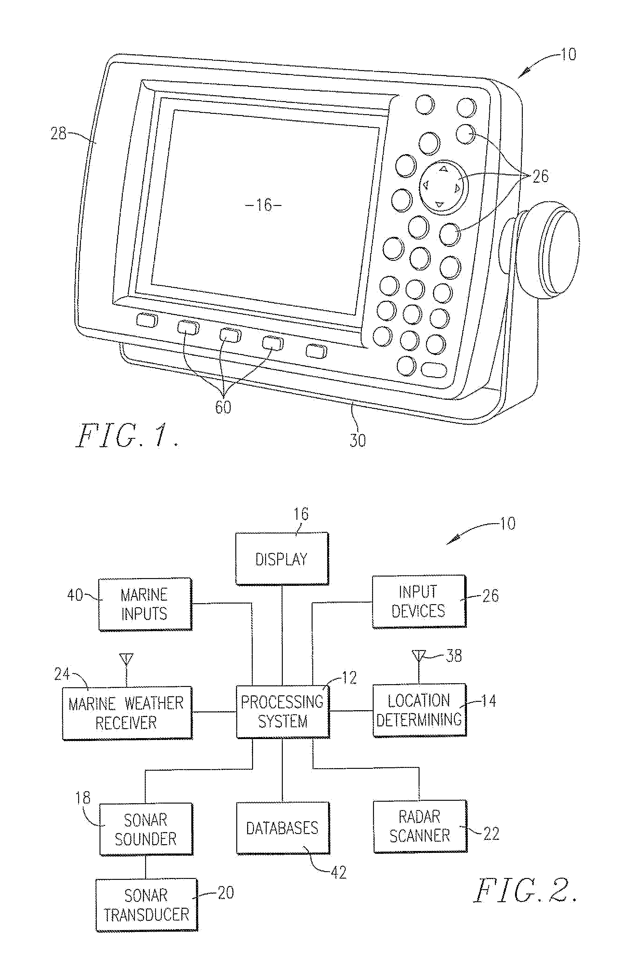 Marine vessel navigation device, system and method