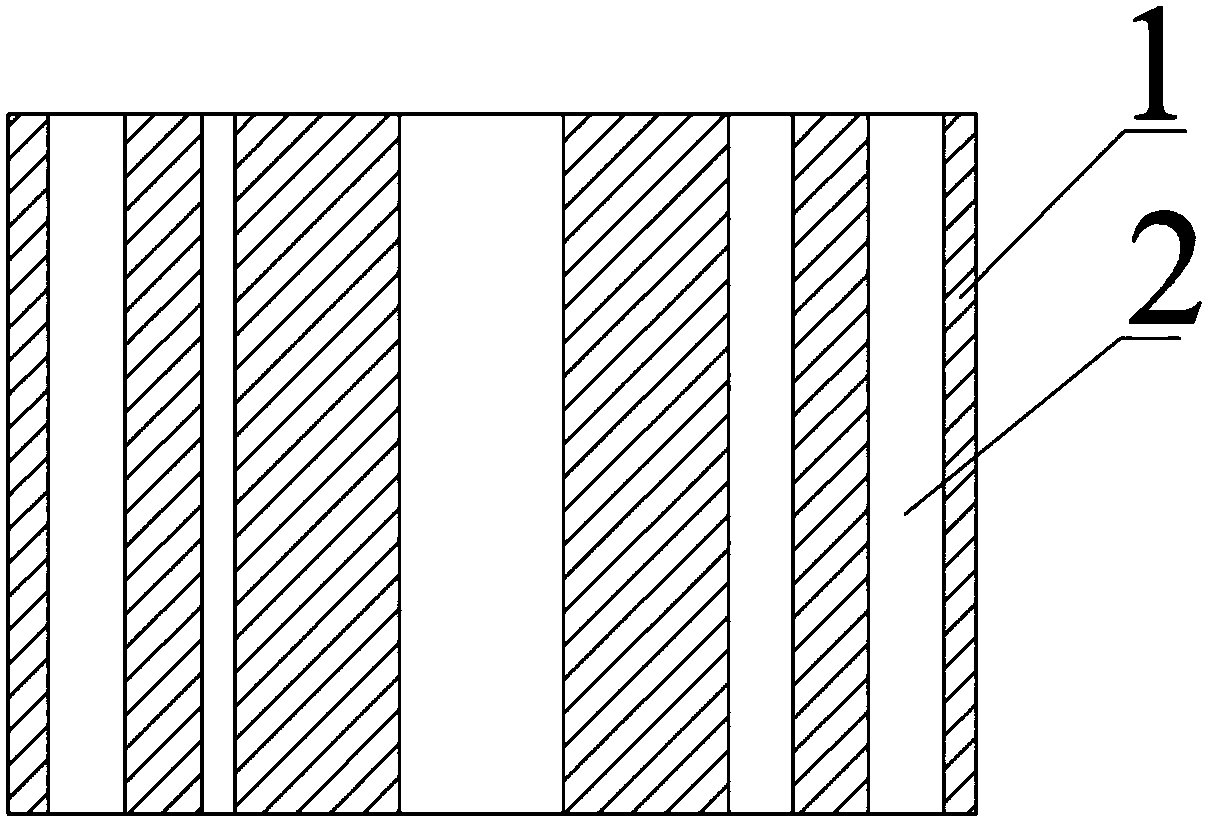 Preparation method of piezoelectric ceramic/bone cement biological piezoelectric composite material