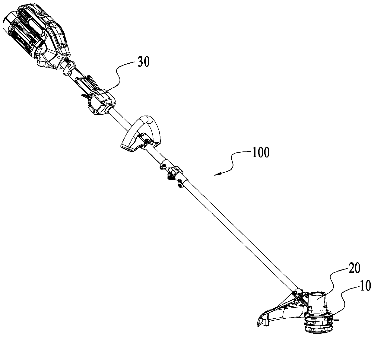 Mowing head and mowing machine using same