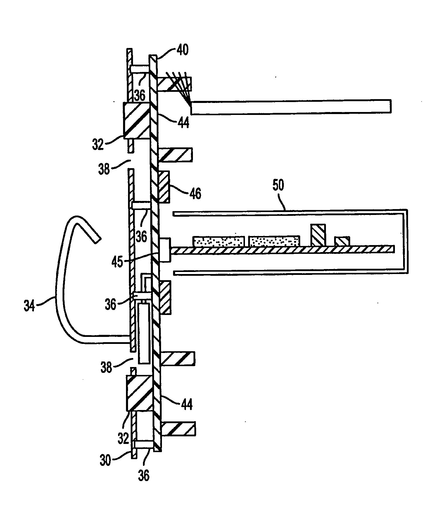 Midspan patch panel with circuit separation for data terminal equipment, power insertion and data collection