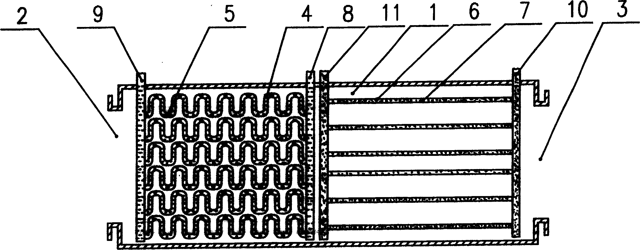 Flue quenching method and apparatus thereof