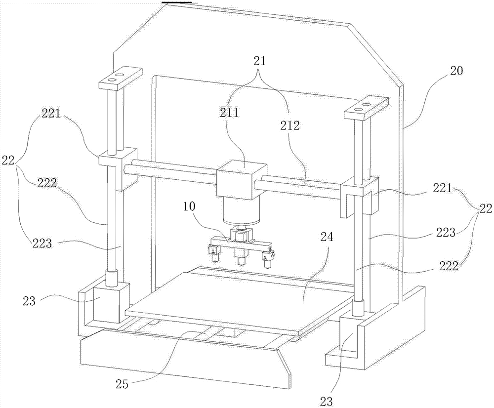 Revolution sprayer assembly for 3D printer