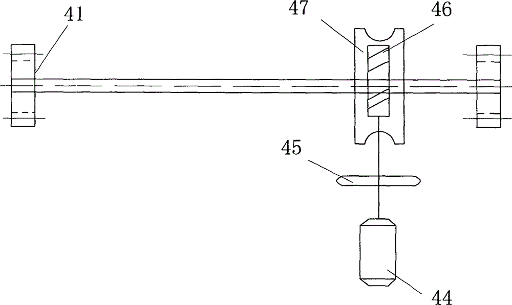 Fire disaster rescue system of high-rise building