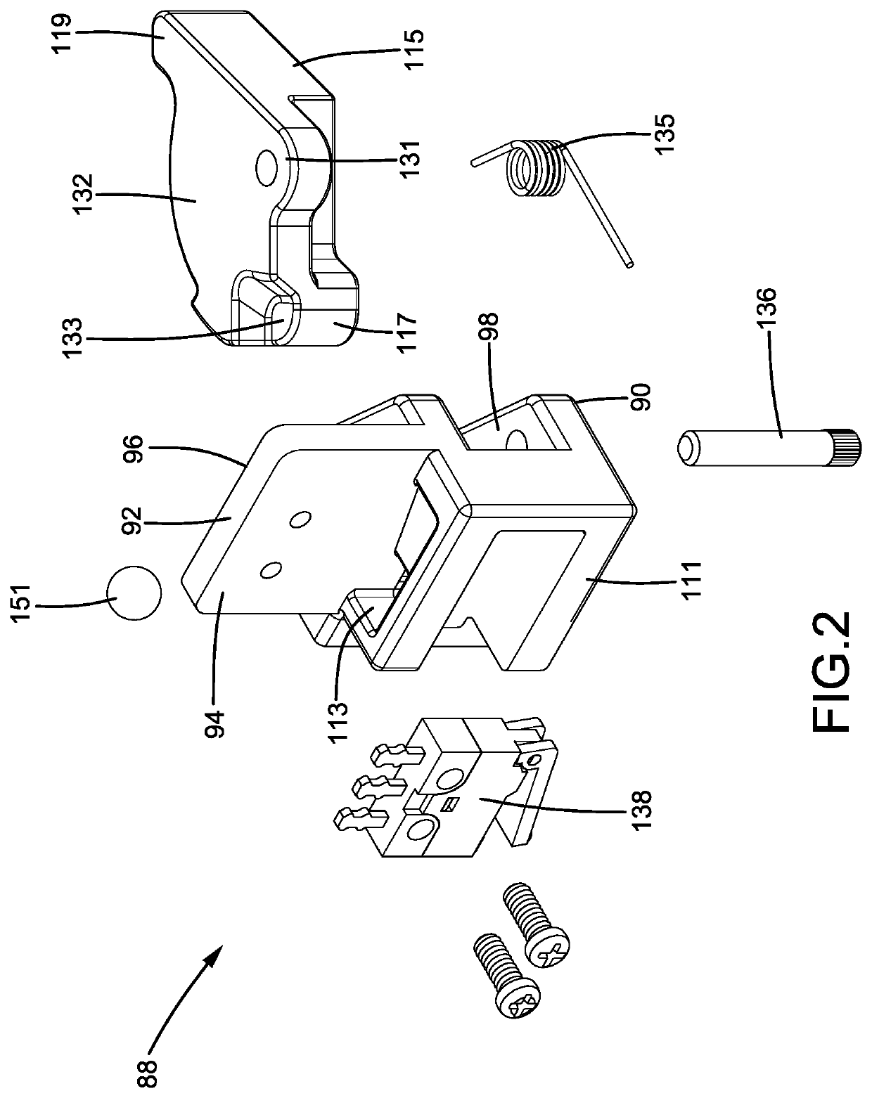 Latch control device