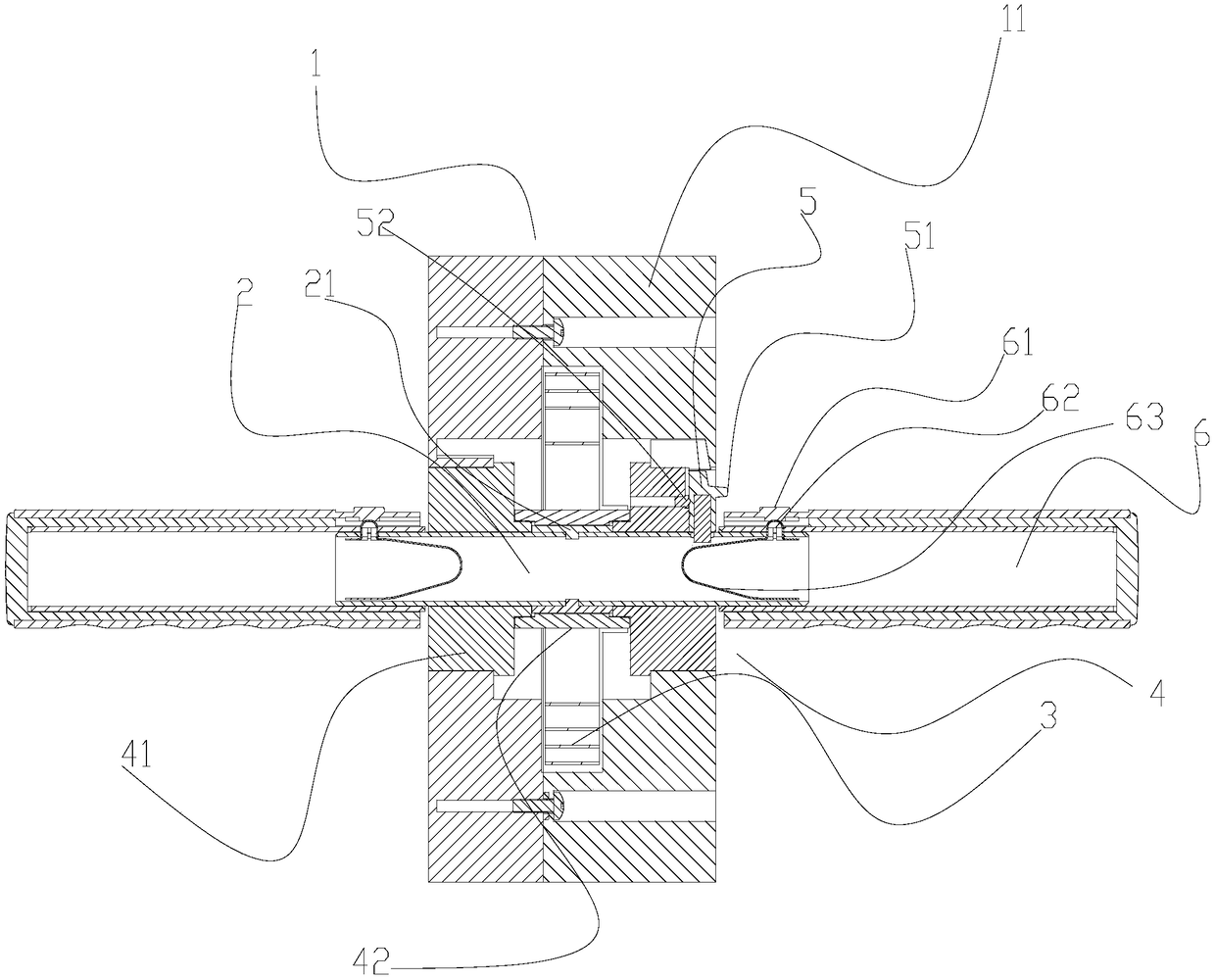 Multifunctional abdomen wheel capable of providing resilience force as needed