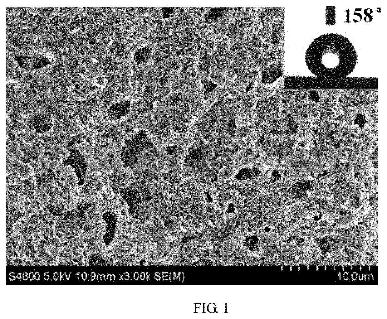 Superhydrophobic and self-cleaning radiative cooling film and preparation method thereof