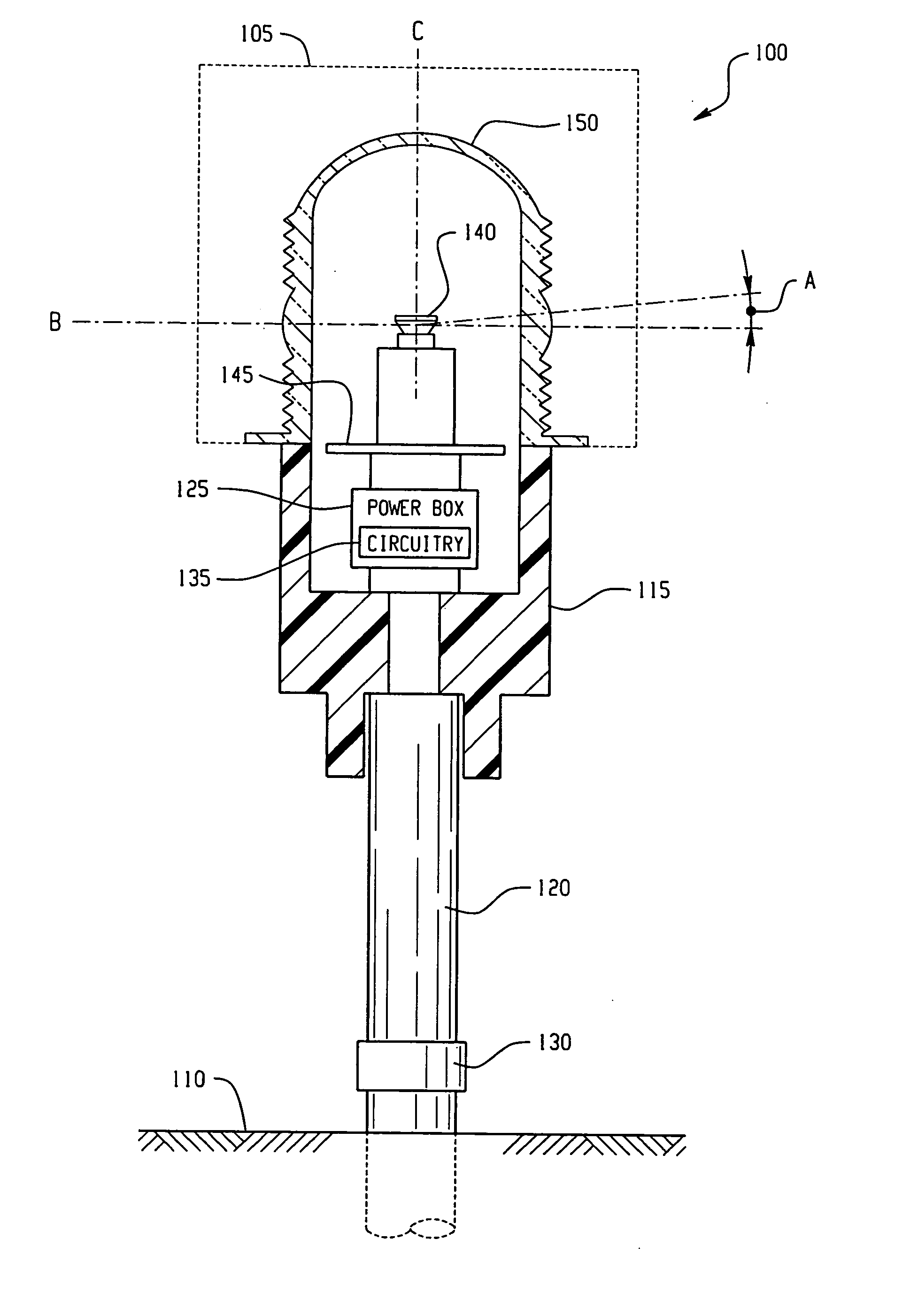 Airfield edge-light utilizing a side-emitting light source