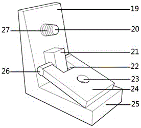 Body positioning hollow fixation frame for body fixed radiotherapy with elastic tongue