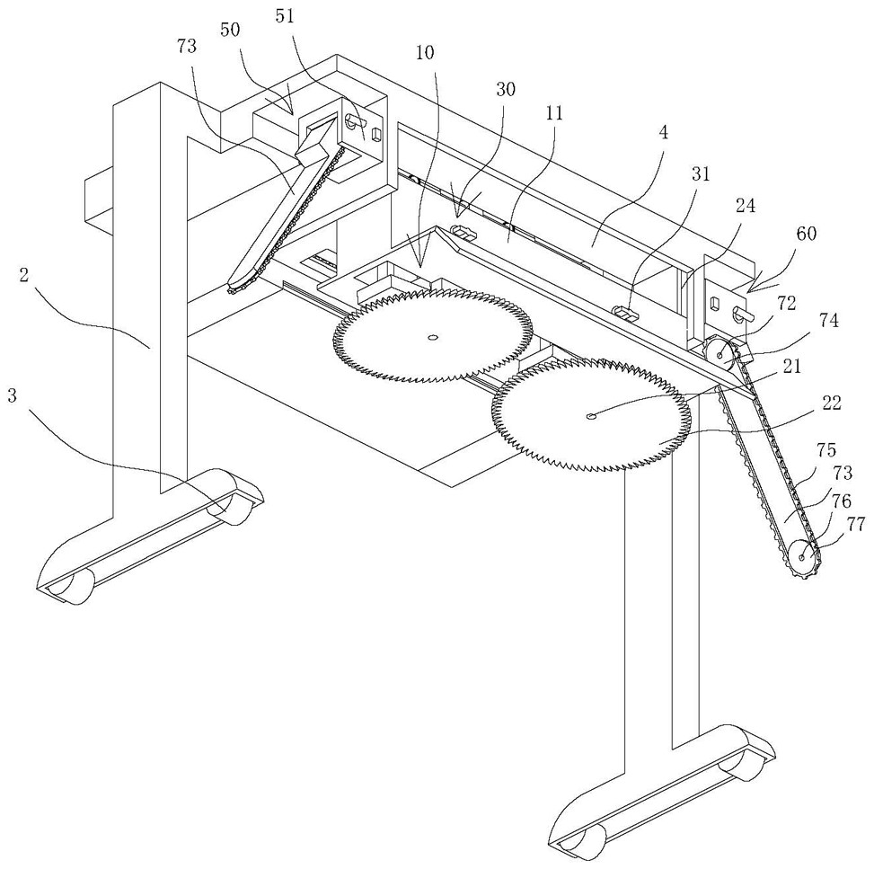 Angle-adjustable tea tree pruning equipment