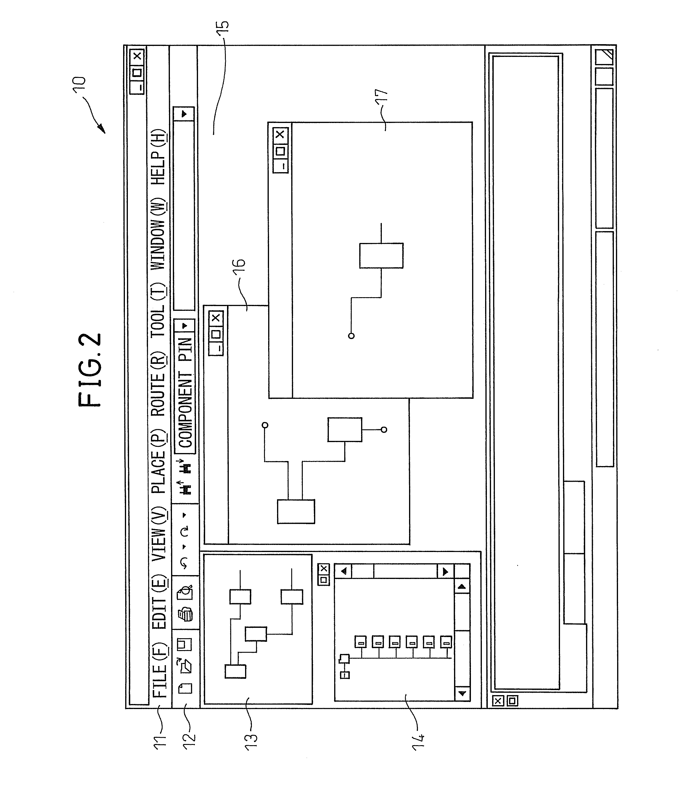 Circuit diagram drafting system and method and computer program product