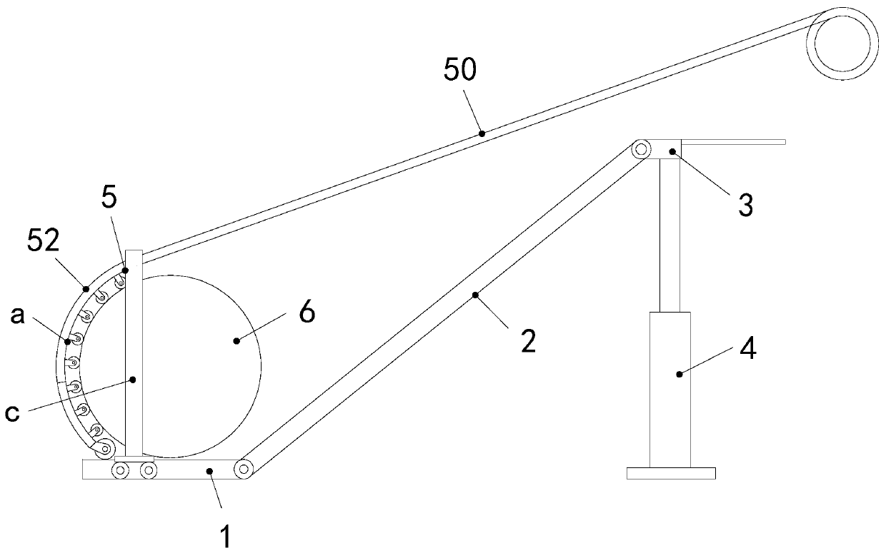 An adjustable cargo transport device